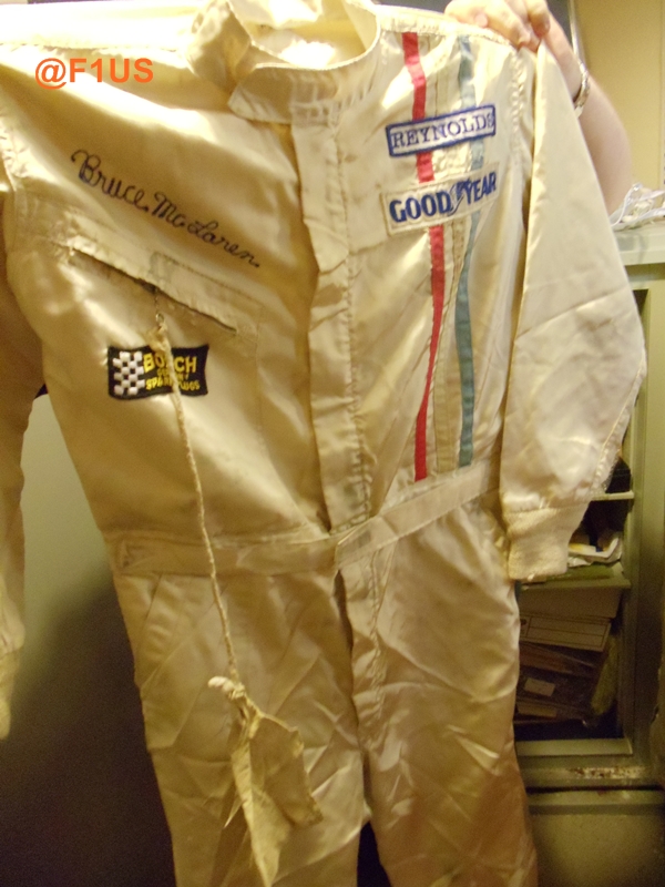 Bruce McLaren's Firesuit